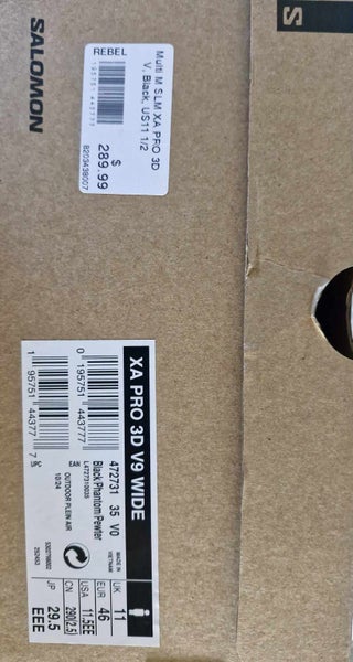 Salomon XA PRO 3D V9 WIDE - Brand New Carousel 4