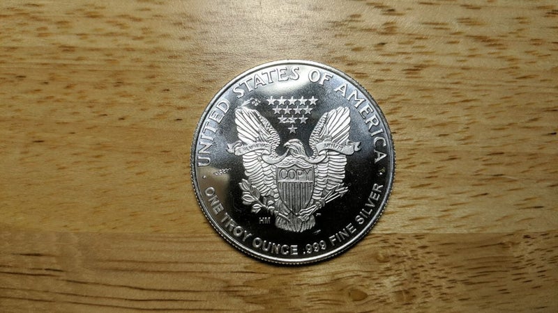 $1 Reserve .999 Silver Round 1 Oz / Troy Ounce / 1oz / Bullion (Eagle Design) Carousel 3