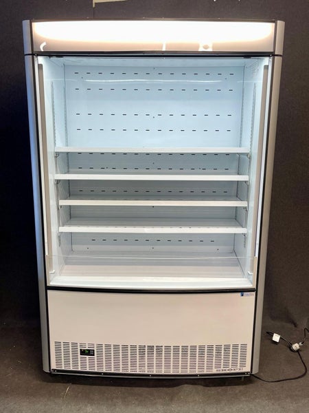 Scope OD1100 commercial open front deli / drinks fridge Carousel 1