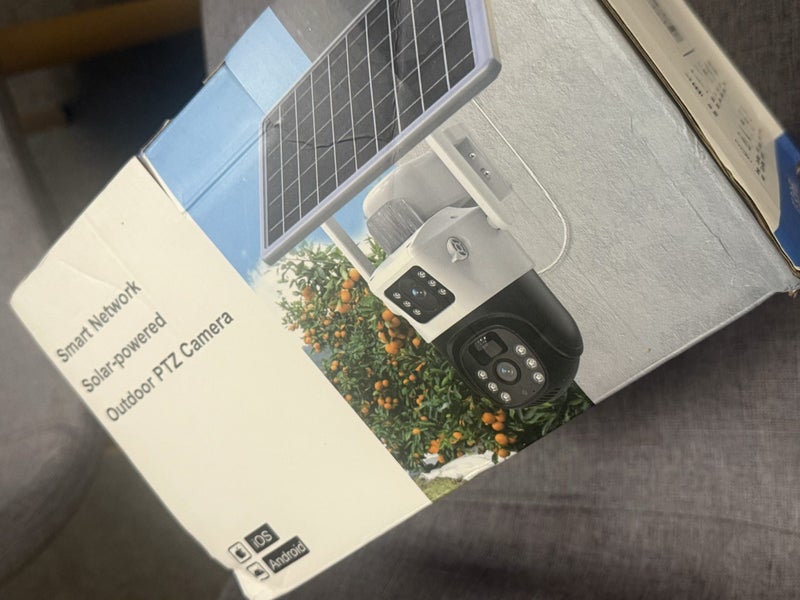 Smart Security Video Camera Solar Powered, Internet, Dual Lens in Linwood CHCH Carousel 1