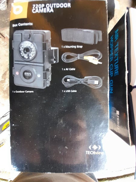 Tech view 720 P outdoor camera. New. Carousel 2