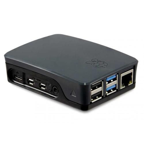 Raspberry Pi Official Grey / Black Case for Raspberry Pi 4 Model B (The board is Carousel 1