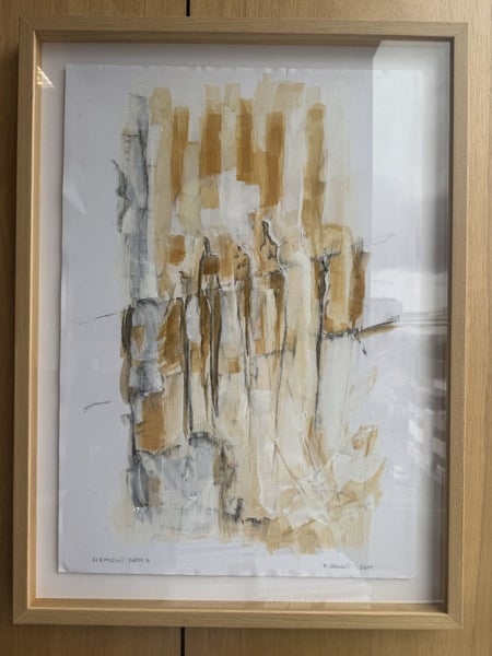 Kate Barnett original art Carousel 1