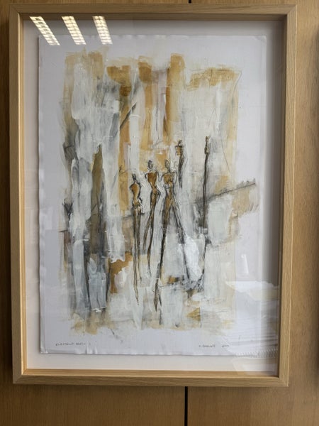 Kate Barnett original art Carousel 1