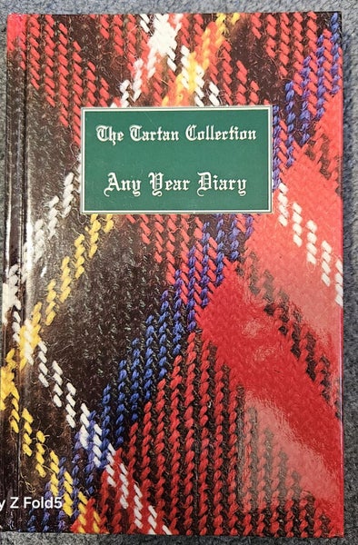 BLACK WATCH TARTAN NOTE BOOK,ADDRESS BOOK AND PEN Carousel 1