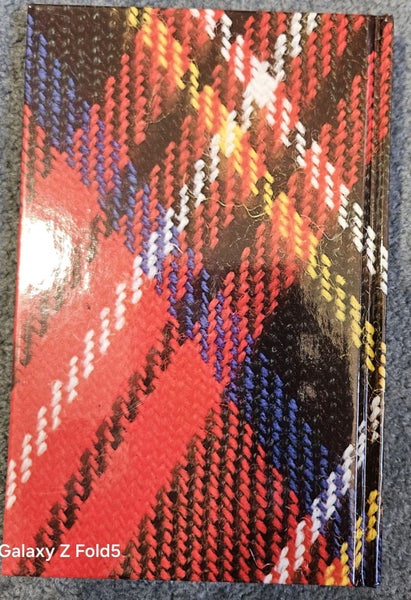 BLACK WATCH TARTAN NOTE BOOK,ADDRESS BOOK AND PEN Carousel 4
