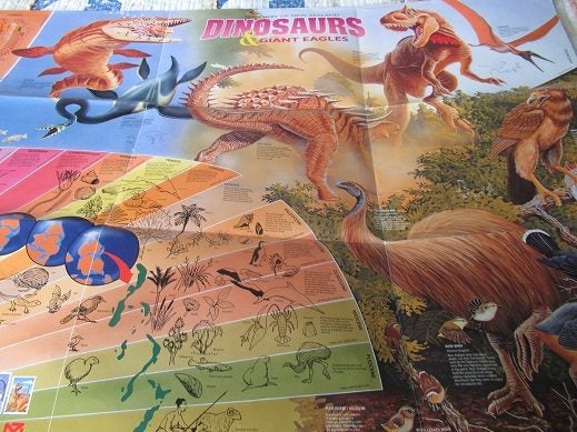 Chart : Dinosaurs and Giant Eagles Carousel 1