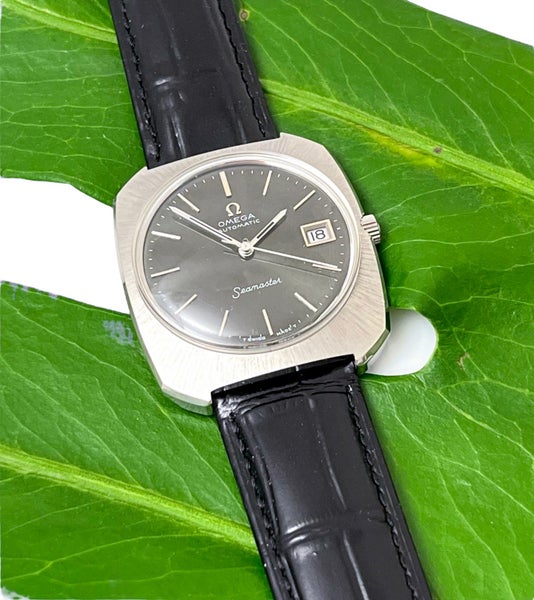 Omega 1970 Seamaster Geen Dial Automatic Mens Wristwatch 166.085 Fully serviced Carousel 1