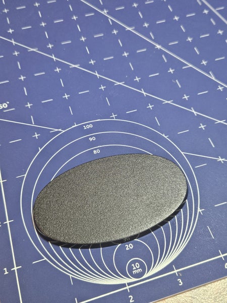 Oval Base 90mm x 52mm Carousel 1