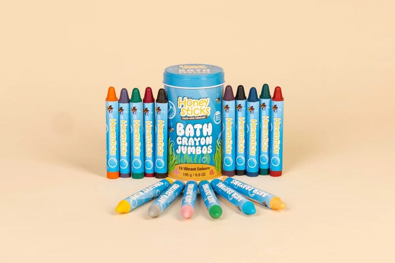 Honeysticks Bath Crayon Jumbos 16pk Carousel 1