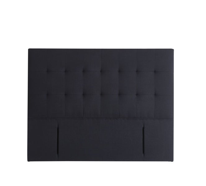 Bed Warehouse Double Classic Black Headboard Carousel 1