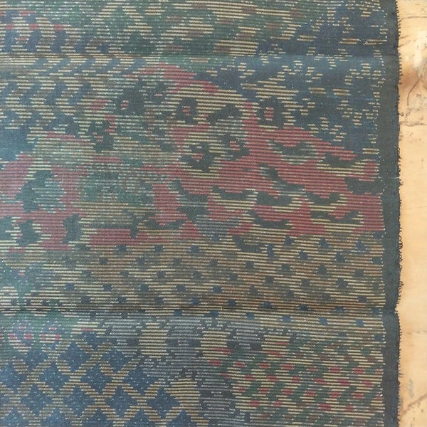 Vintage Japanese Kimono silk fabric Carousel 3