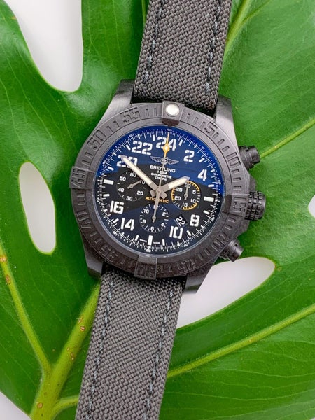 Breitling Avenger Hurricane XB1210 Military CARBON Breitlight Mens Wristwatch Carousel 1