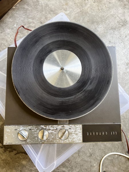 GARRARD 401 Turntable VINTAGE a cult Classic !!!! Carousel 2