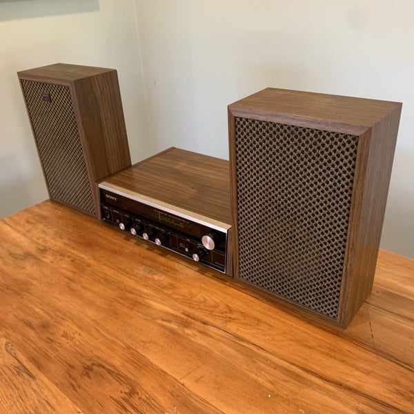 Too Cute! Stunning Sony STR-110 Amp & Speakers; Working Great! Carousel 1