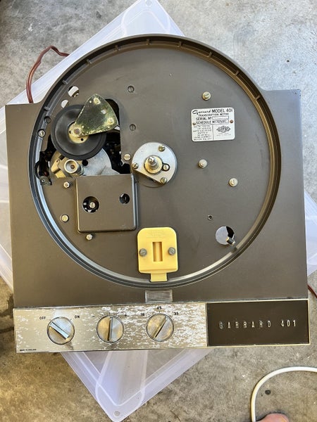 GARRARD 401 Turntable VINTAGE a cult Classic !!!! Carousel 20