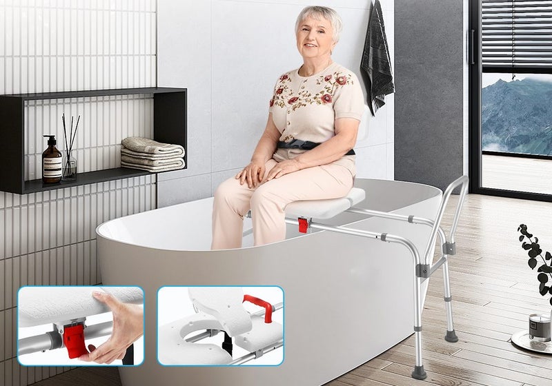 Sliding Shower Chair Seat Transfer Bench Carousel 2