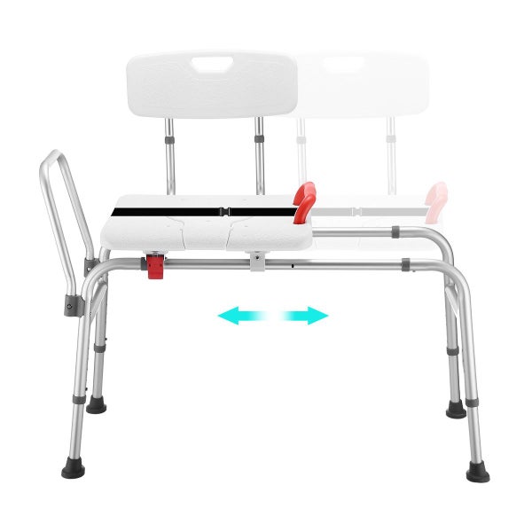 Sliding Shower Chair Seat Transfer Bench Carousel 12