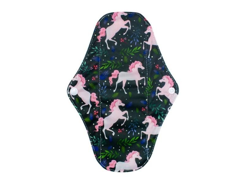 Bamboo Cloth Sanitary Napkin Reusable Washable Menstrual Pads Women Hygiene Carousel 1