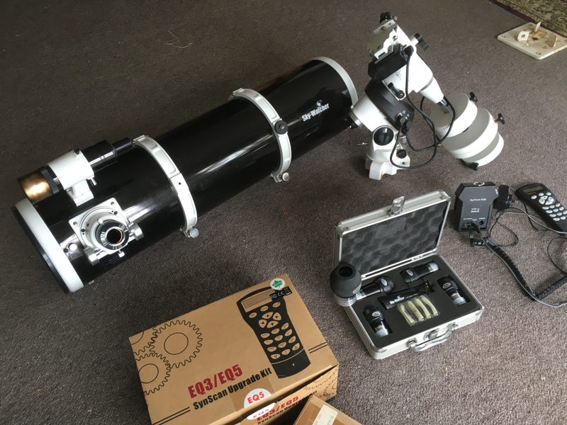 Skywatcher GoTo Telescope and Accessories Carousel 2