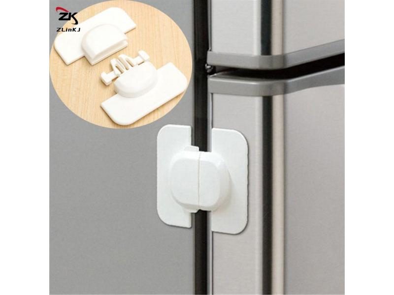 1Pcs Home Refrigerator Fridge Freezer Door Lock Latch Catch White Carousel 1