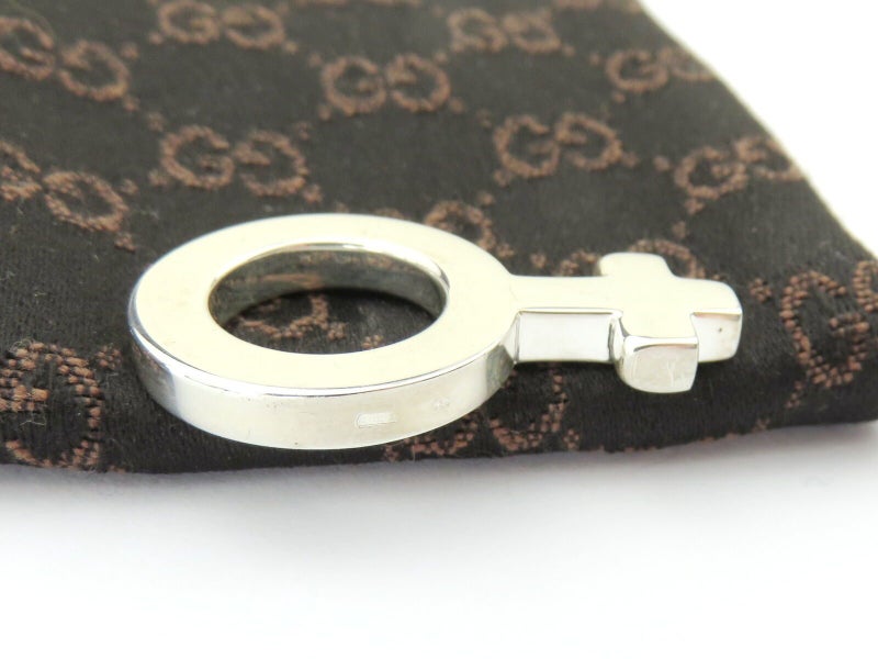 Gucci Sterling Silver Female Symbol Pendant Charm Carousel 4
