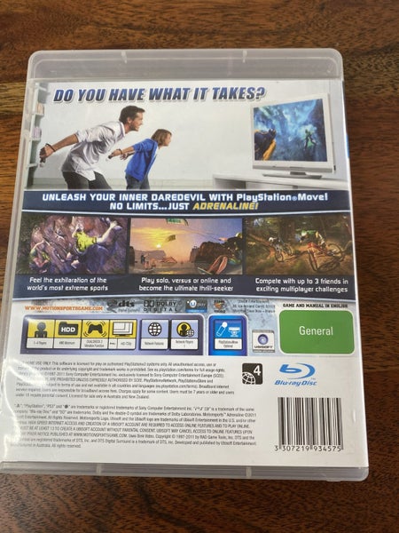 PS3 - MotionSports Adrenaline (PS Move compatible) Carousel 2