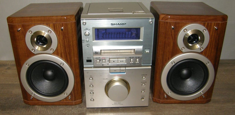 SHARP MDM3 STEREO SYSTEM MINIDISC-CD Carousel 1