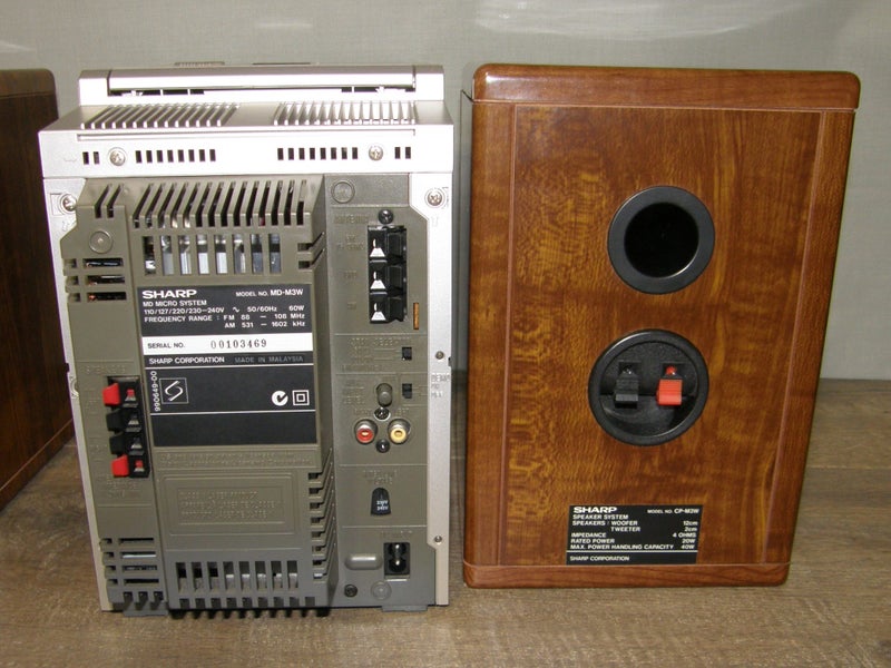 SHARP MDM3 STEREO SYSTEM MINIDISC-CD Carousel 5