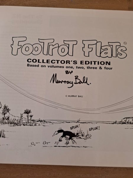 FOOTROT FLATS COLLECTORS EDITION BY MURRAY BALL, HARDCOVER , IN GOOD CONDITION Carousel 2