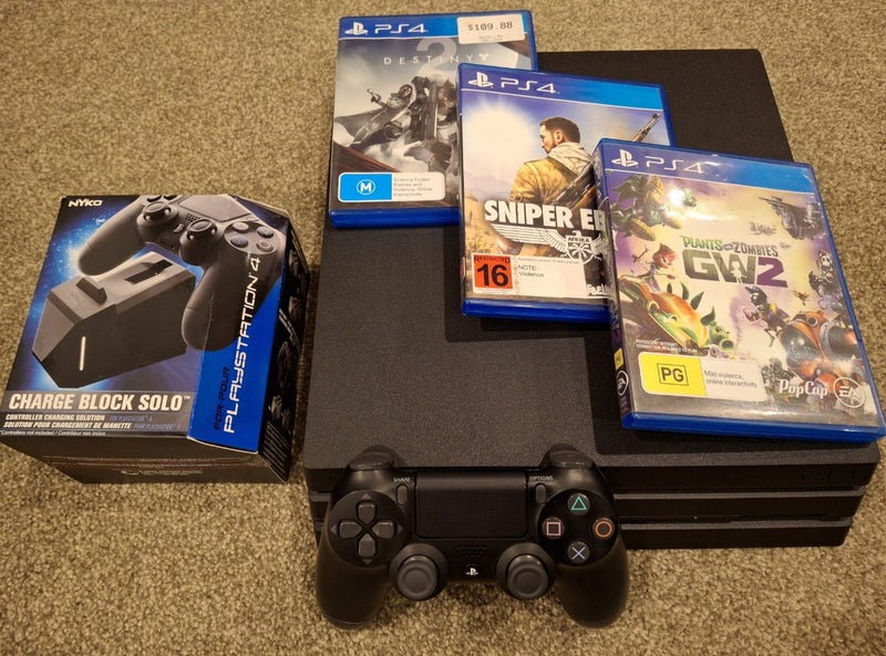 PS4 pro with extras Carousel 1
