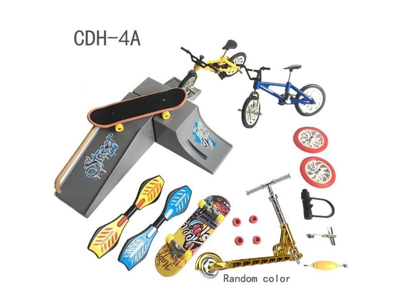 Two Wheel Finger Scooter Fingerboard Set For Kids' Gifts Carousel 1