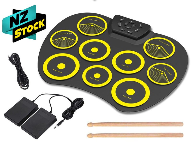 New Roll Up Electronic Drum Kit on Afterpay Carousel 1