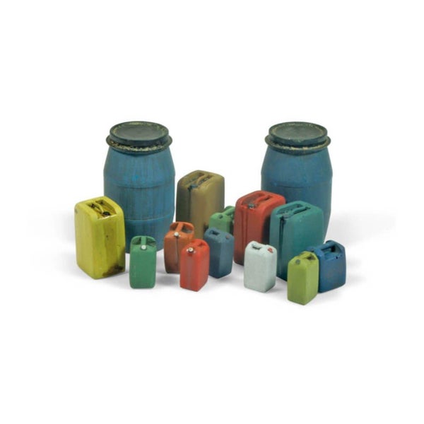 Vallejo AVSC211 Scenic Accessories Assorted Modern Plastic Drums 2 Carousel 1