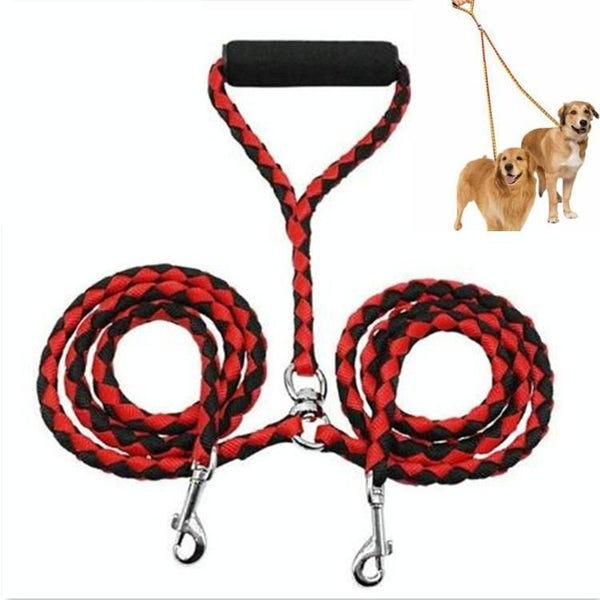 Anti Winding Double Dog Leash 1.4M Carousel 1