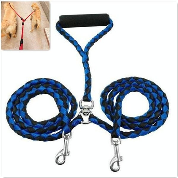 Anti Winding Double Dog Leash 1.4M Carousel 16
