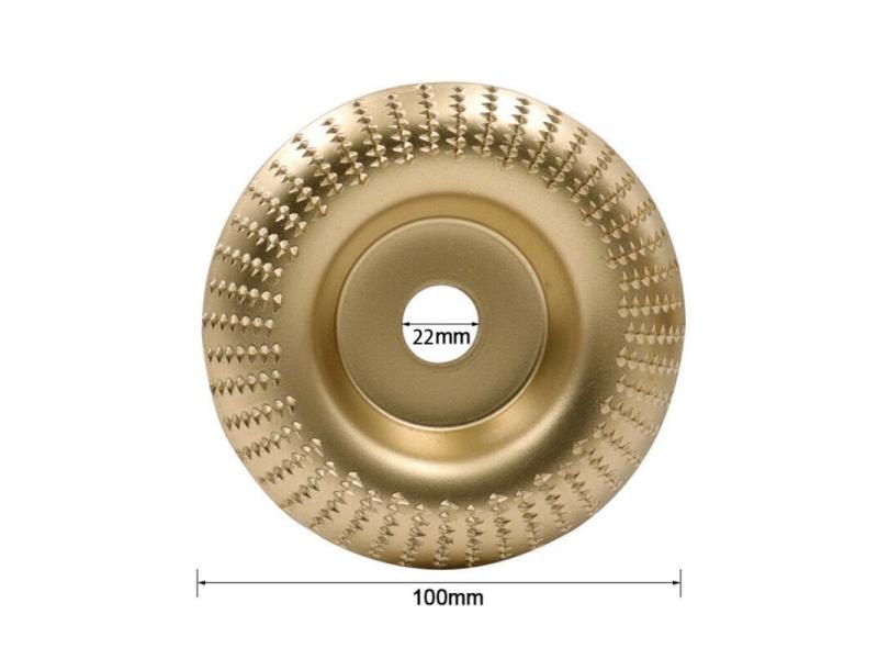 1 Pcs 4 Inch Wood Shaping Wheel 22mm Polishing Disc For Wood Grinder Parts Carousel 1
