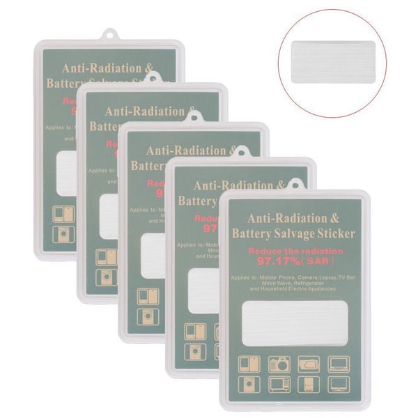 5pcs Camera Phone Anti EMF Shield Radiation Protection Prevent Ionization Sti... Carousel 14