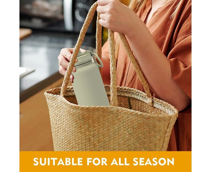 1L Stainless Steel Sports Water Bottle, Large-Capacity Thermos Bottle, Port Carousel 4