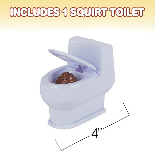 Squirter Toilet Bowl Water Funny Toy ~ GaG Prank Joke Classic Kid Gift Carousel 2