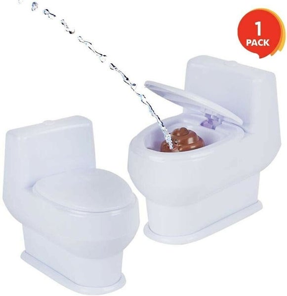 Squirter Toilet Bowl Water Funny Toy ~ GaG Prank Joke Classic Kid Gift Carousel 4