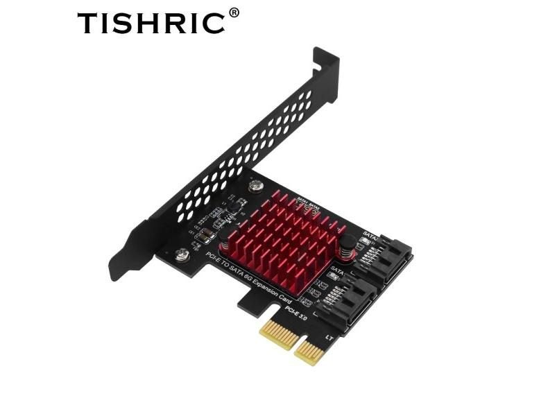 PCI-E Sata Adapter 1X 4X PCIE Sata PCI Express Expansion Card 2/4/6/8/10 Ports Carousel 1