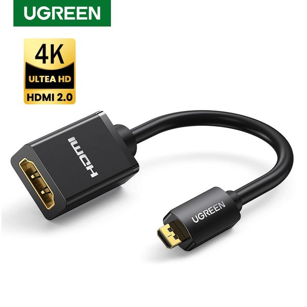 UGREEN Micro HDMI Compatible Adapter For Raspberry Pi 4 GoPro Micro Carousel 2