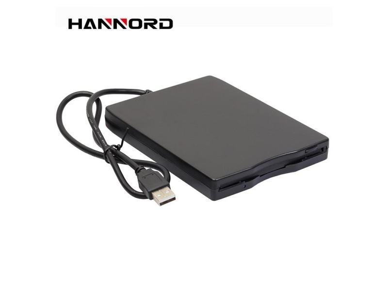 Hannord Portable 3.5inch Mobile USB Floppy Disk Drive 1.44M External Diskette Carousel 1