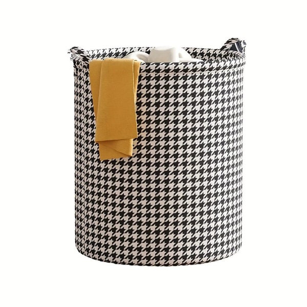 Houndstooth Laundry Bucket Carousel 2