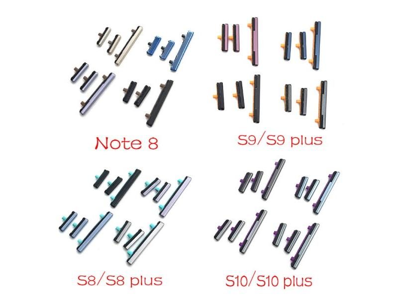 Power Volume Side Button Key Replacement For Samsung Galaxy Note 8 S8 S9 S10 Carousel 1