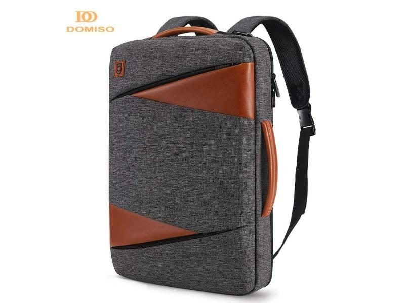 DOMISO Multi-use Laptop Sleeve With Handle For 14" 15.6" 17" Inch Notebook Bag Carousel 1