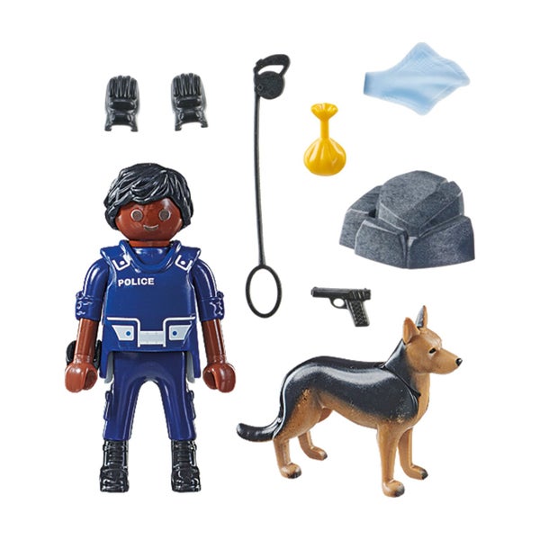 Playmobil Special Plus Policeman with Sniffer Dog Carousel 3