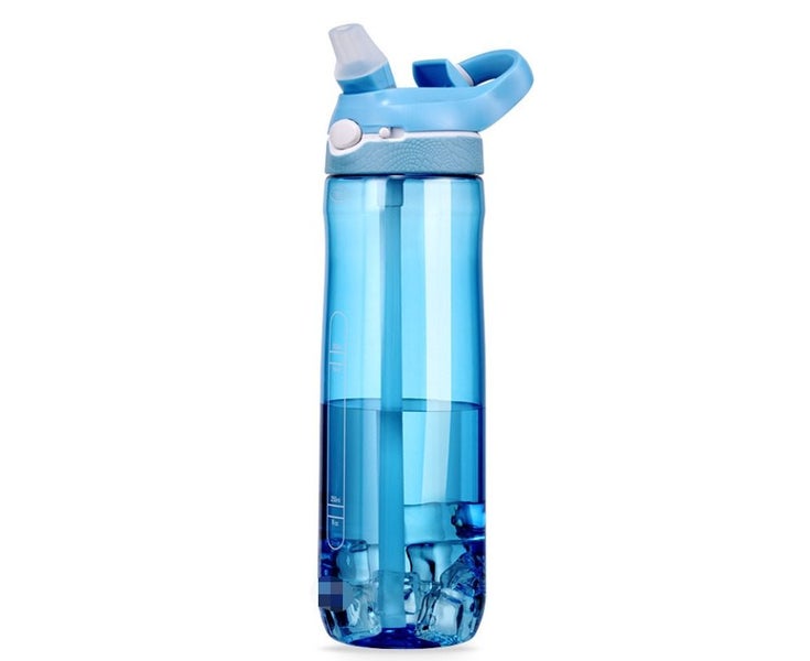 Water Bottle Motivational Drink Flask With Sport Gym 750ML Carousel 1