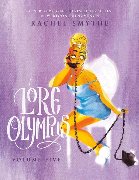 Lore Olympus: Volume Five: UK Edition by Rachel Smythe - Hardcover Carousel 1
